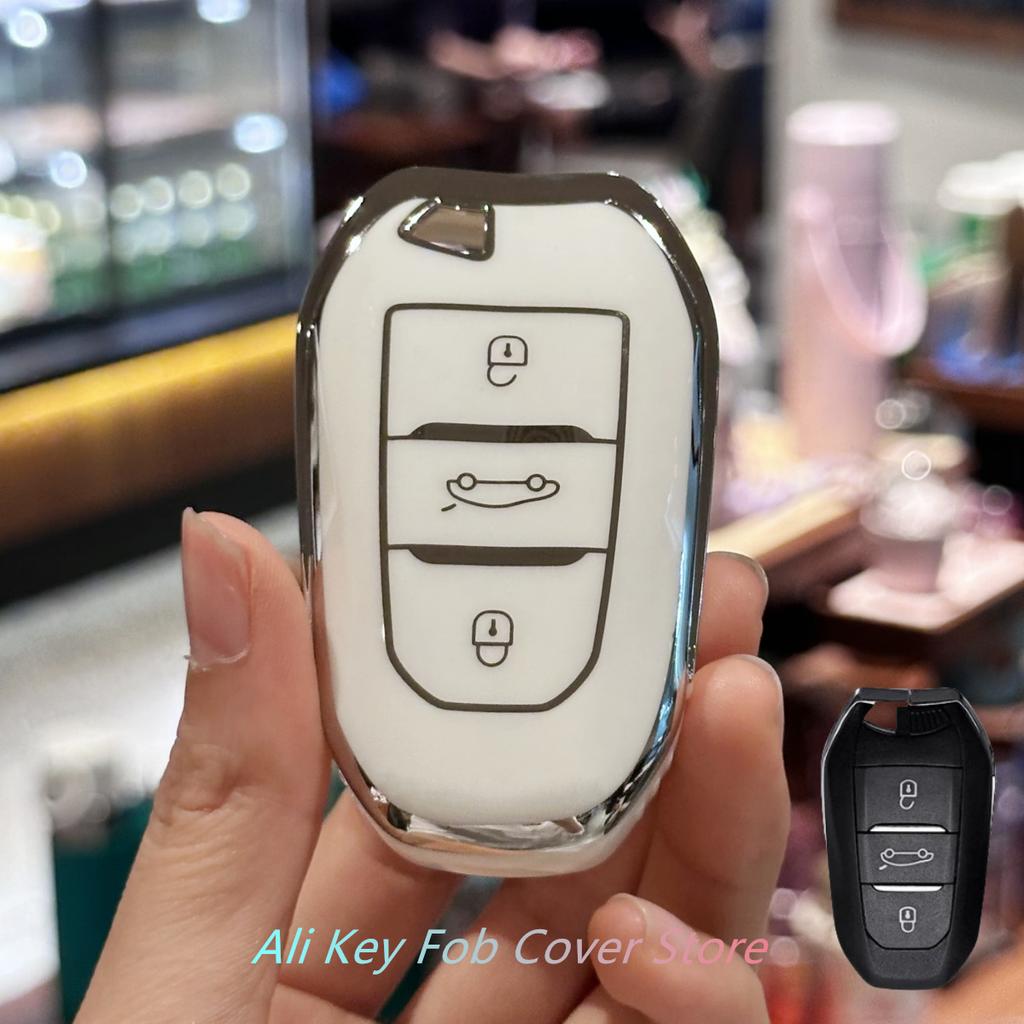Чехол для брелока для Peugeot 2008 3008 4008 5008 308 408 508 Citroen C1 C2 C4 C6 C3-XR Picasso Grand DS3 DS5 Автомобильный брелок
