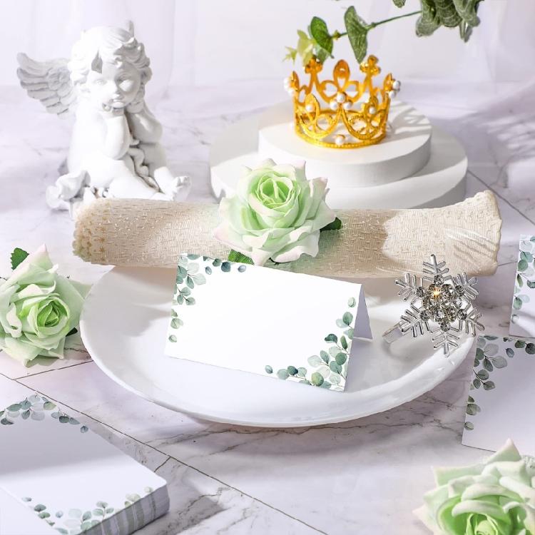 100 шт. Стильные бумажные карточки с именами, персонализированные свадебные карточки для рассадки, карточки для оформления стола на мероприятиях, для вечеринок