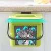 5L Trash Can Kitchen Hanging Trash Basket Sealed Trash Can with Lid Household Kitchen Waste Trash Can