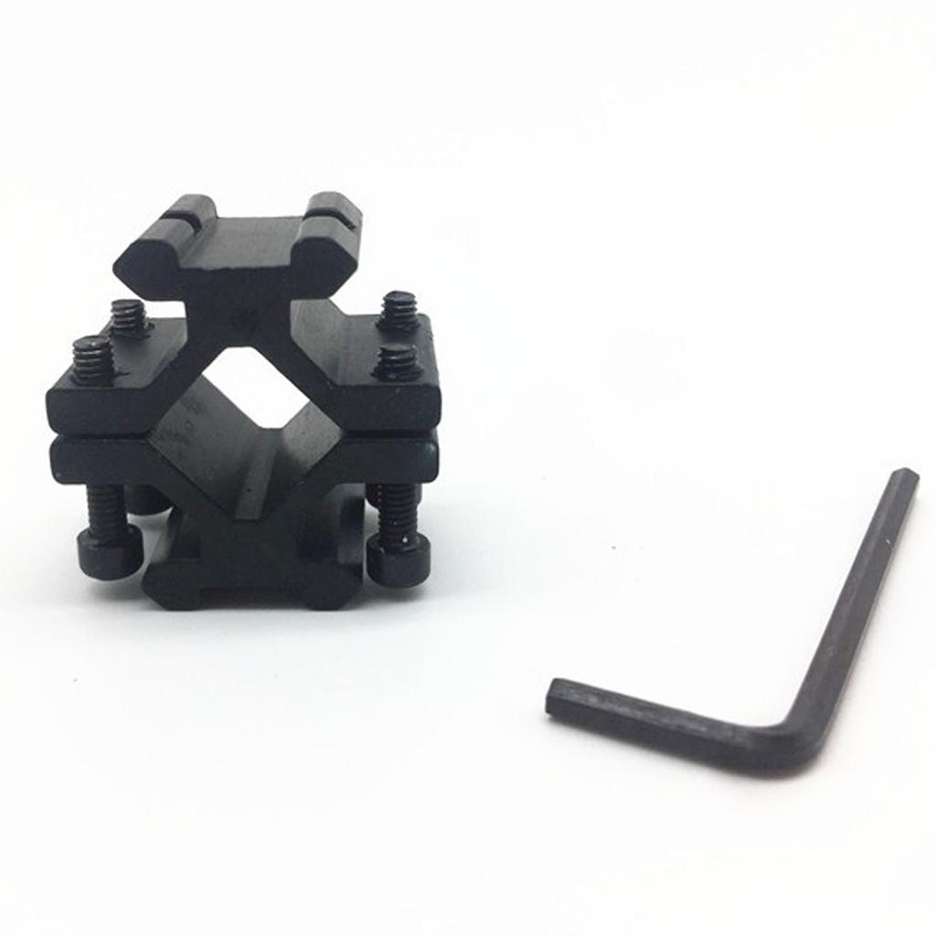 1 шт. тактическая регулируемая универсальная направляющая 20 мм крепление на ствол для прицела Picatinny Weaver фонарик прицел зажим для фонарика