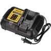 DCB118 для зарядного устройства Dewalt, Быстрая зарядная станция для аккумуляторов Dewalt Flexvolt 20 В / 60 В Макс.
