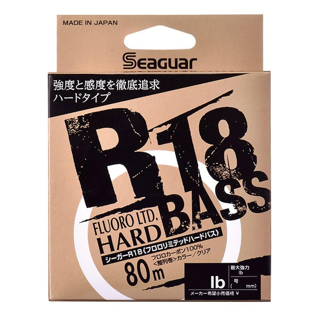 Seaguar Line Seaguar R-18 Fluorolimited Hard Bath 80m 6lb Transparent