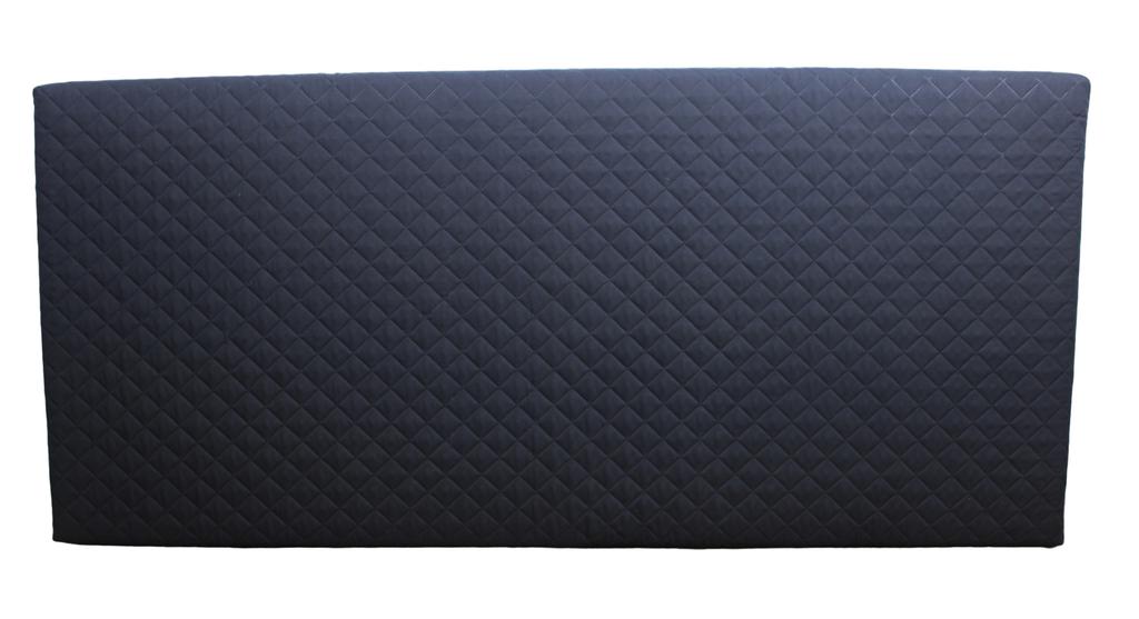 QUILTED MATTRESS COVER BLACK QUILTED MATTRESS COVER BLACK 70x180x23