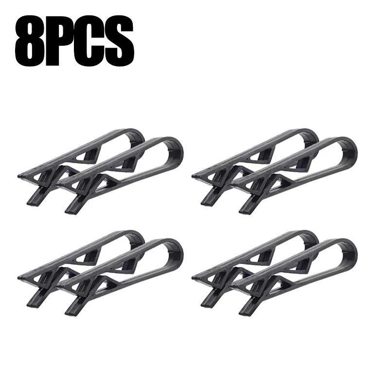 50/2 шт. мусорное ведро с фиксированным зажимом кухонные пакеты для закусок уплотнительный зажим мусорный мешок зажимы противоскользящий держатель бытовые инструменты для хранения