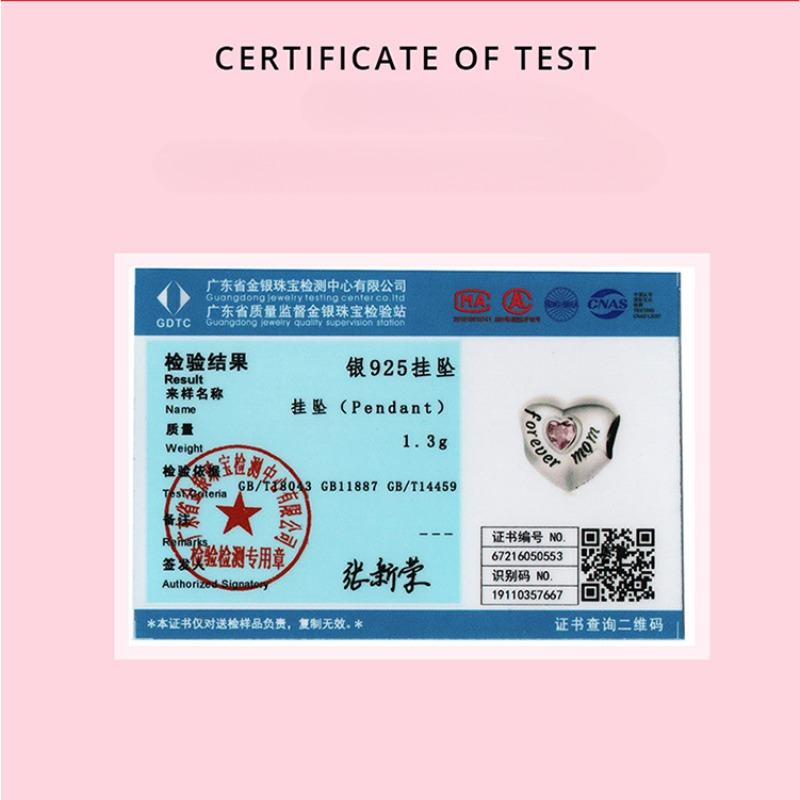 Любовь Семья Бижутерные Аксессуары, Теплая Семейная Дружба Бусины из Стерлингового Серебра 925 Пробы Рассыпные Бусины Bsc562