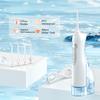 New D52Pro Oral Irrigator Rechargeable Water Flosser Portable 300ML 4 Nozzles Dental Water Jet Waterproof Teeth Cleaner