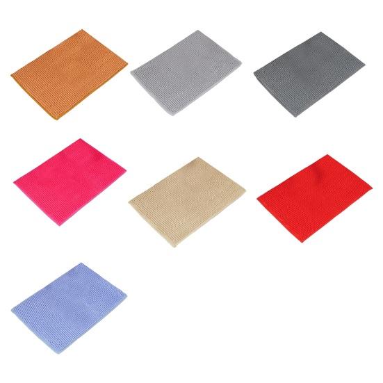 Ванная коврик из микрофибры впитывающий коврик для пола мягкий моющийся коврик для ванной комнаты быстросохнущий ковер для душевой раковины в ванной ванны