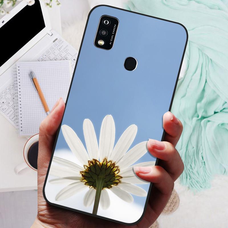 Чехол для ZTE Blade A51 A71 Черная Крышка Лев Волк Силиконовый Мягкий Задний Чехол для ZTE Blade A71 A7030 A 71 A 51 Защитный Корпус
