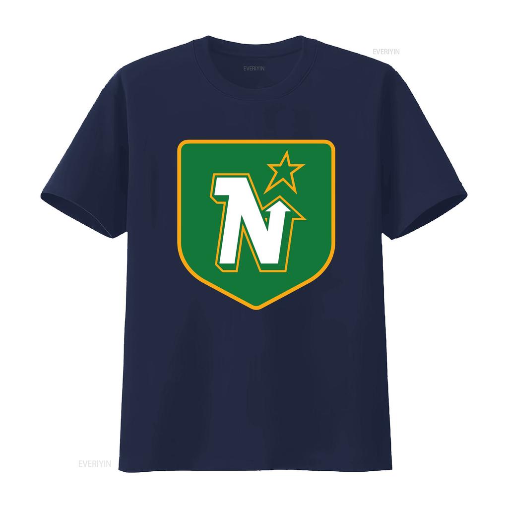Футбольная футболка Minnesota North Stars винтажная стираная мягкая повседневная удобная дышащая универсальная немного