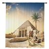 Camel Desert Dusk Pyramid Прозрачные шторы для гостиной, оконные шторы для кухни, тюль, вуаль, органза, шторы