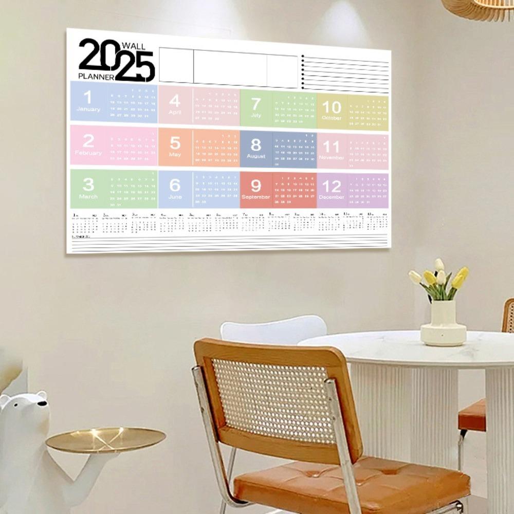 Multipurpose Planning Wall Calendar Hanging Planner Sheet Planner Digital Schedules  Home Office