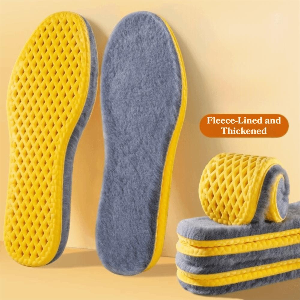 Самоподогревающиеся стельки для сноубордических ботинок из кашемира, утолщенные, термостельки для обуви, мягкие, теплые, плюшевые стельки, мужские