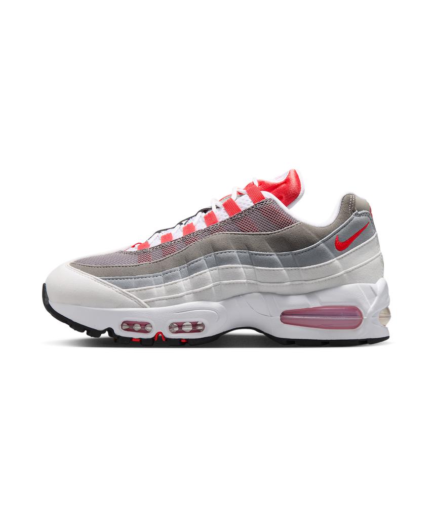 Nike Air Max 95 Big Bubble W - White:Pink Rise:Wolf Grey:Light Crimson / Hj5996-101