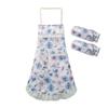 Kitchen And Home Aprons Breathable Fabric Women's Ink Painting Apron