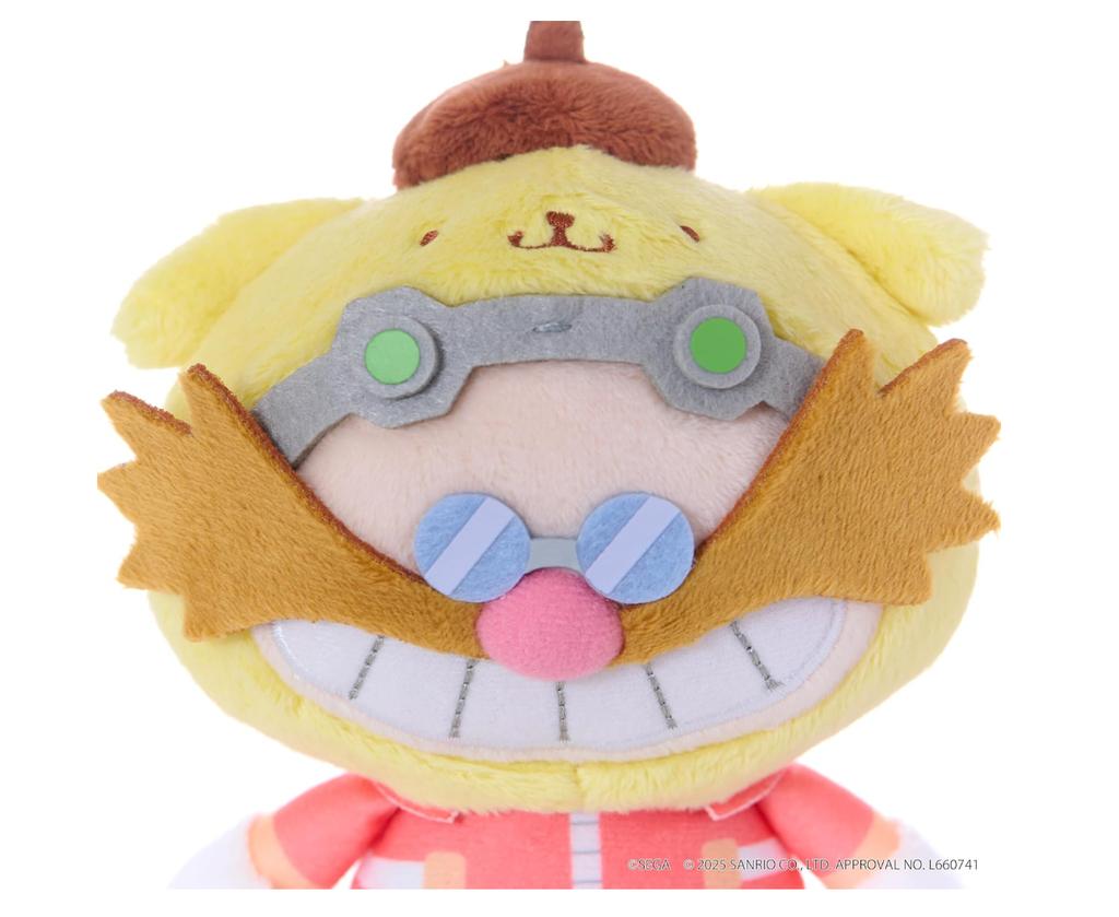 SONIC & FRIENDS × Персонажи Sanrio Маскот Набор из 6 штук SEGA JAPAN НОВЫЙ