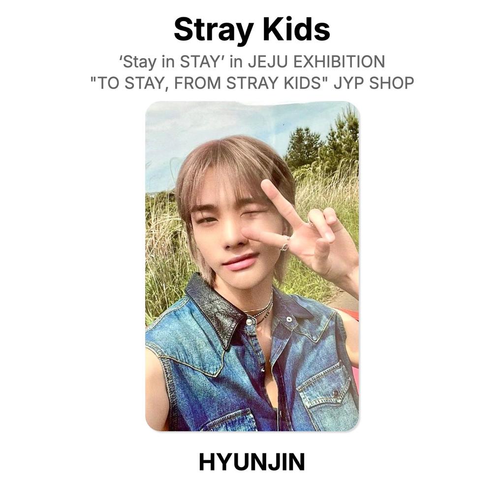 Stray Kids «Stay в STAY» на ВЫСТАВКЕ В ЧЕДЖУ «TO STAY, FROM STRAY KIDS» Официальная фотокарточка JYP SHOP