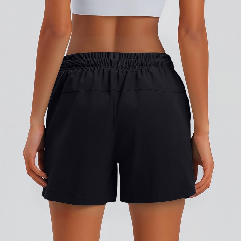 Women's Sports Shorts Casual Loose Solid Color Breathable Quick Drying Shorts