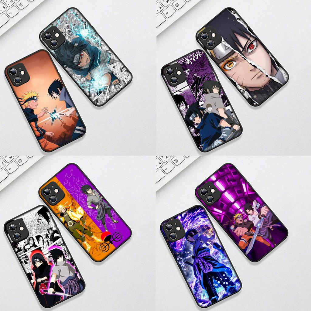 Soft Cover for Apple iPhone 12 13 Pro Max Mini ProMax X XR Air 12Pro 13Pro Casing Phone Case Uchiha Itachi Narutos Sasuke