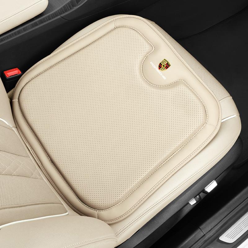 For Porsche Cayenne Panamera Macan 911 718 Taycan Boxster Cayman 918 Pajun Car Seat Cushion Breathable Comfortable Cushion Cover