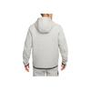 Nike Худи Windrunner на молнии из ткани Tech Fleece Темно-серый меланж/Черный Мужская верхняя одежда HV0949-063