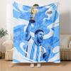 Football Messi Blanket Soft & Cozy Great for Bed Bedding Office Chair for All Seasons Modern Gifts For Family Or Friends