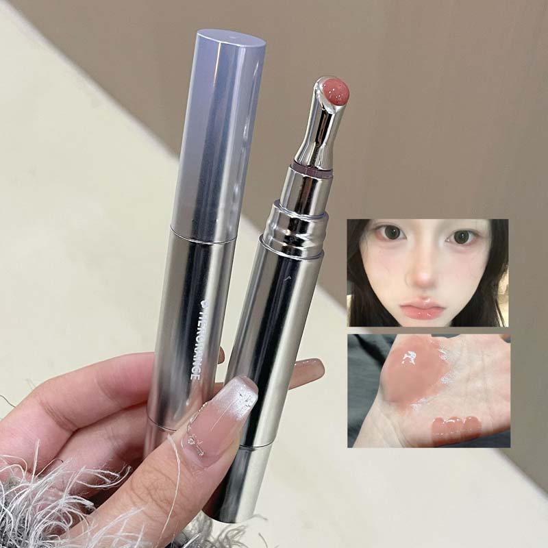 Mirror Watery Essence Lip Gloss Long-Lasting Non-sticky Plumping Liquid Lipstick Jelly Lip Glaze Makeup Moisturizing Lips Tint