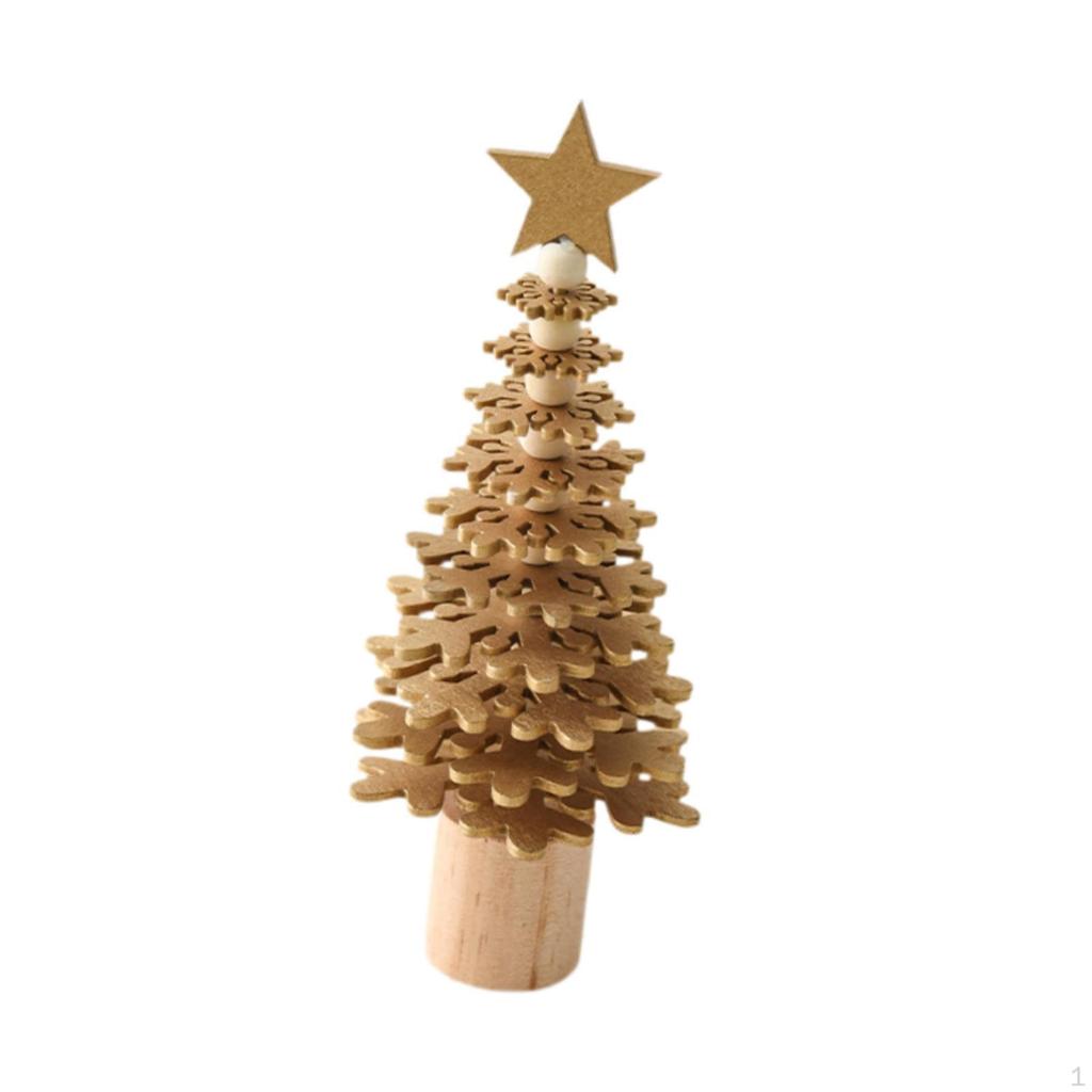 Tabletop Christmas Tree Ornament Small Decoration Table Top Xmas for