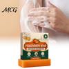 Creamy Lather Soap Bar Persimmon for Body Odor Control, Deep Cleaning Face Wash Soap, 100g Refreshing Men Women All Skin Types Natural Fruit Extract