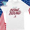 2025 Футболка унисекс Alabama Crimson Tide с надписью Bowl Bound