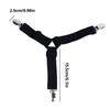 Home Elastic Straps Adjustable Clips 4Pcs/lot Bed Sheet Fasteners Holder Gadgets for Bed Sheet Organizer Mattress Cover Clip