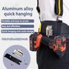Aluminum Alloy Power Tools Quick Hanging Electrician Professional Portable Waist Tool Storage Anti-fall Anti-slip Hook Accessory