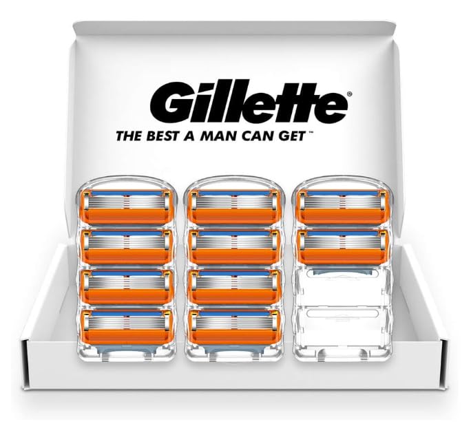 NEXURISE Электробритва-бритва Gillette Fusion 10 сменных лезвий 5-лезвийный мотор для мужчин