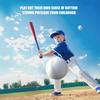 Baseball Activity 3 in 1 Catapult Launcher Adjustable Height Train Children Parent-Child Interactive Outdoor Sport Toy designed for Boys Present