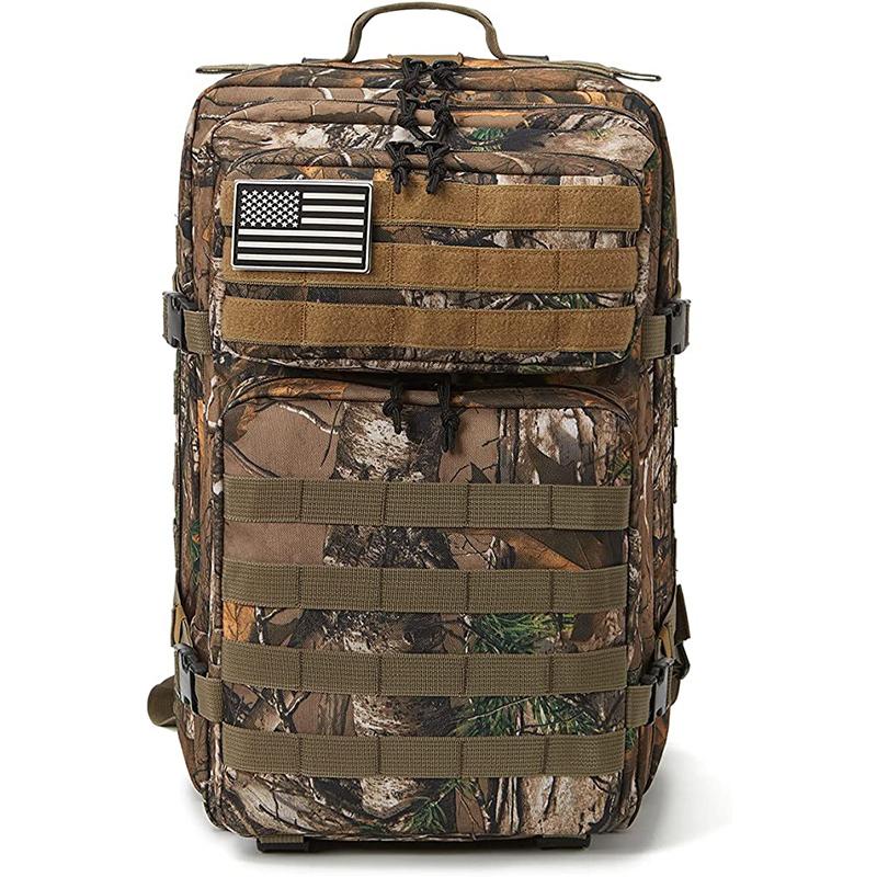 45L армейский камуфляжный тактический рюкзак Molle, военный боевой рюкзак, сумки для улицы, пешего туризма, охоты, 3-дневная сумка, рюкзаки