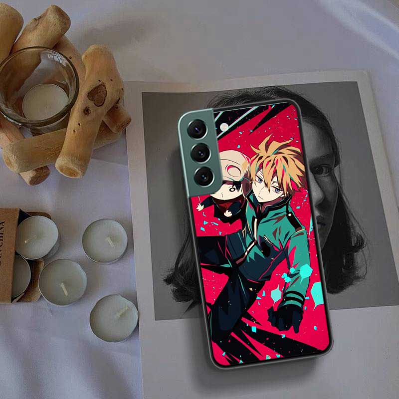 Чехол для телефона World Trigger Kuga Yuma для Samsung A02 A03 A03S A04 A04S Galaxy A55 A35 A25 A15 S10 Lite A9 A8 A7 A6 Plus A90 A80 Co