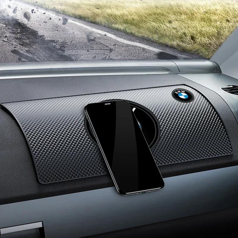 Car Dashboard Sticky Anti-Slip PVC Mat Auto Non-Slip Sticky Gel Pad For BMW E46 E85 E60 F10 E39 F30 E36 F20 E87 E90 E70 X3 X5
