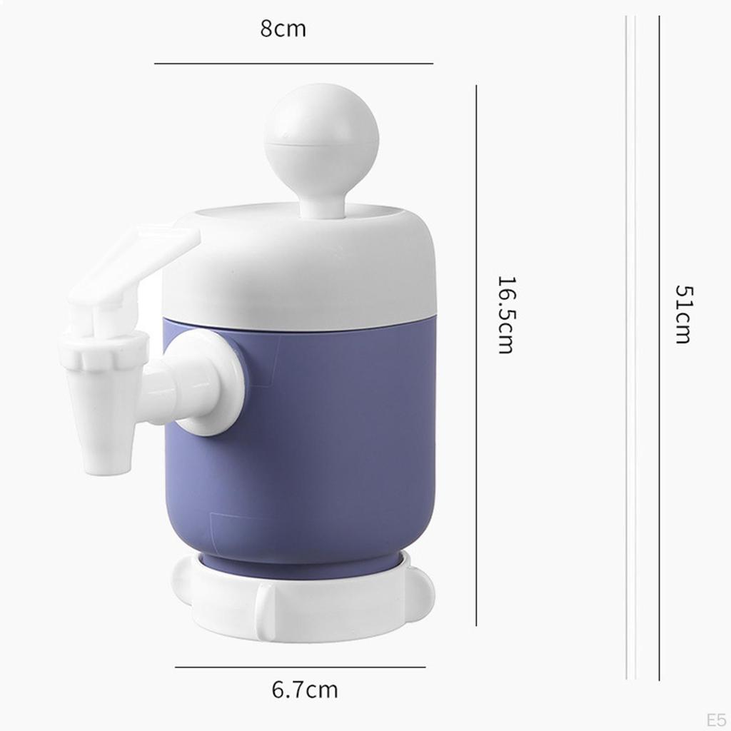 Насос-диспенсер для бутылей с водой, ручной пресс, замена, 6,7x16,5 см, легкий для использования на открытом воздухе