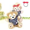 Clothes for Stuffed Animals Such As Duffy and Made In Knit Pair Cds511pt Puppets, ShellieMay, Clothes, Costumes, Japan, T-shirt, Dress, Set, Navy,