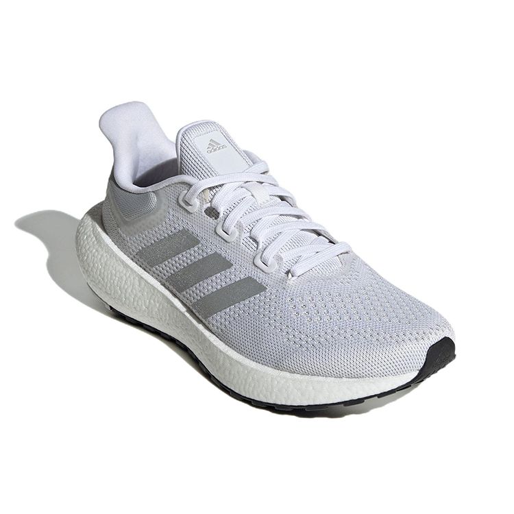 adidas PureBoost Jet White Silver Metallic Женские кроссовки Обувь-Белый Черный GW0906