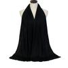 20 Colors Plain Jersey Hijab Caps Scarf Cotton Polyester Wrap Elasticity Shawls Foulard Long Soft Muslim Headband Snood 170*60Cm