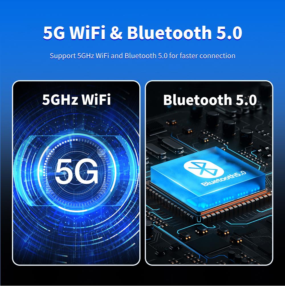 Universal Mini Box Wired To Wireless Carplay Android Auto 2in1 Mini Adapter Dongle Auto Connect Plug&Play Bluetooth WiF