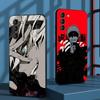 Сатору Годжо горячий аниме мужчина плакат Чехол для телефона для Samsung Galaxy S26 S25 S24 S23 S22 S21 Plus Ultra Note20 Мягкий черный