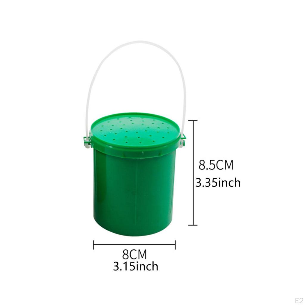 Ведро для наживки Рыболовный кейс с крышкой Коробка для хранения для активного отдыха