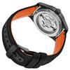 Seiko Five Watch SEIKO5 Автоматические часы с ручным заводом, дата, календарь, дата, дата, SRPH33K1 FIELD STREET, черные, оранжевые, задняя крышка, скелетон, мужские MA-1