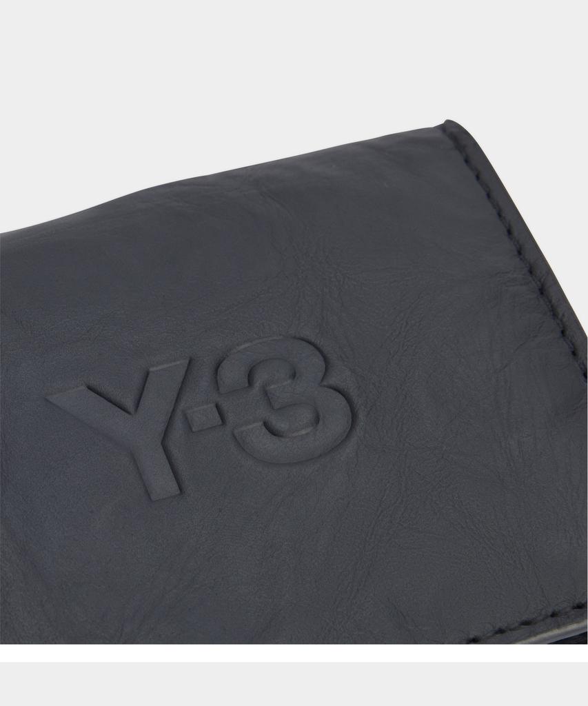 Y-3 (ИЛИ) Кожаный держатель для карт Черный