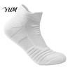 Shock Absorbing Gym Socks Men Sports Socks, Athletic Cushioned Crew for Running Basketball Sturdy Exercise And Outdoor Training, Breathable
