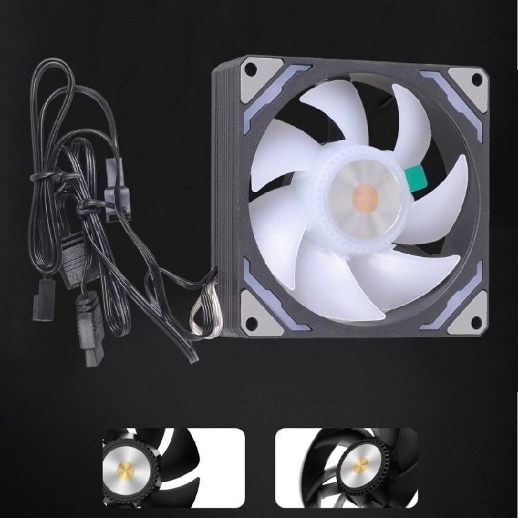 90-мм ARGB LED вентилятор с PWM-управлением, ARGB LED подсветка, оптимальный воздушный поток, для домашнего офиса, вентилятор для корпуса настольного ПК