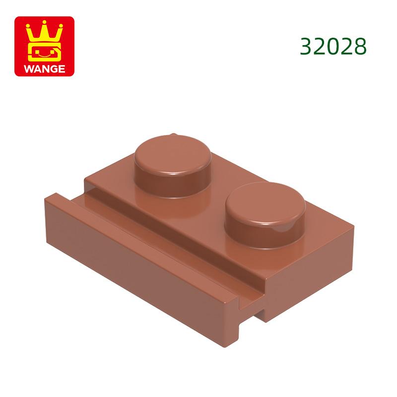 Нетоксичные 224 шт./Лот 3 Пластины 1x2 Со Слайдом Строительные Блоки Moc Специальные Аксессуары Совместимые С Кирпичиками Детские Игрушки Подарок