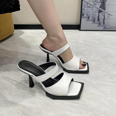 Женские туфли тапочки босоножки на высоком каблуке женские шлепанцы сексуальные туфли на шпильках роскошные дизайнерские элегантные вечерние платья