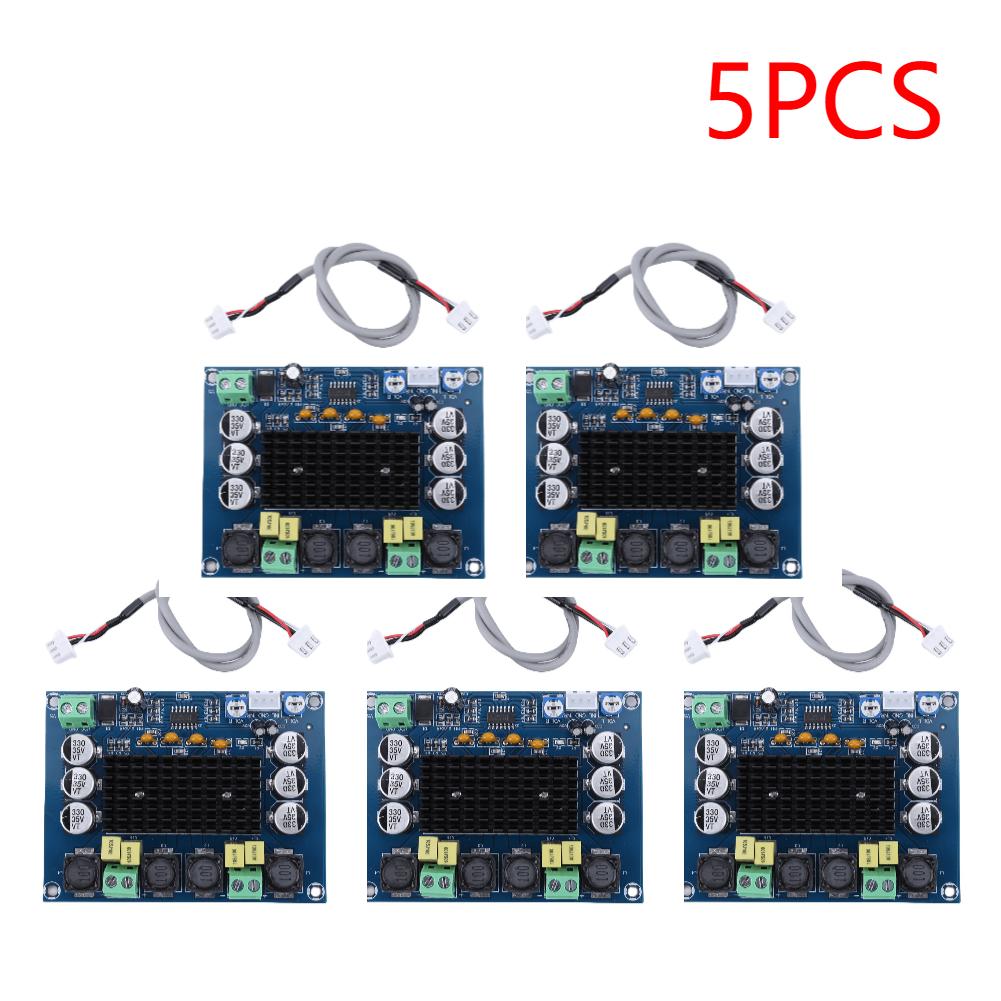 XH-M543 Модуль стереоусилителя звука 2*120 Вт Сделано в Китае TPA3116D2 DC 12-26 В 2 канала Электронные компоненты